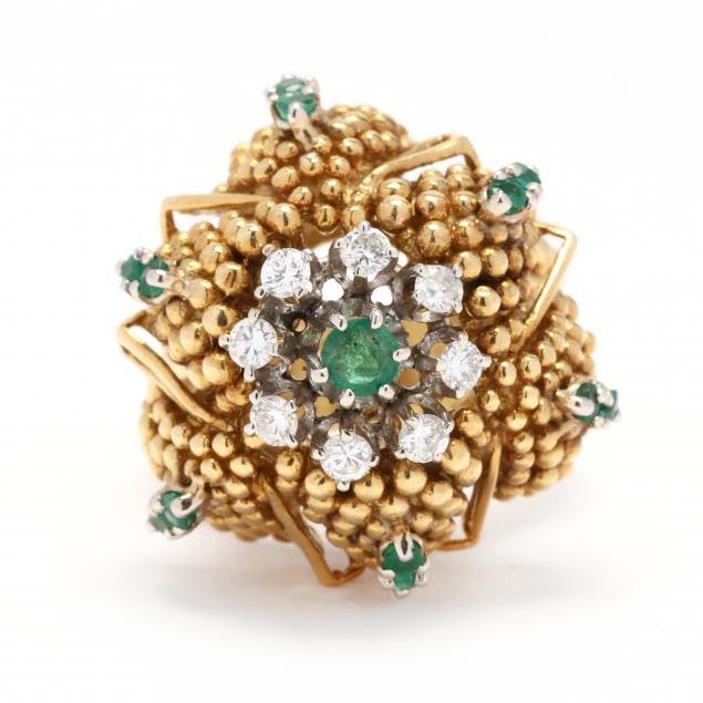 gold-emerald-and-gem-set-ring