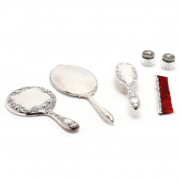 a-six-piece-assembled-sterling-silver-vanity-set