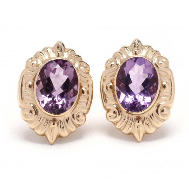 gold-and-amethyst-earrings