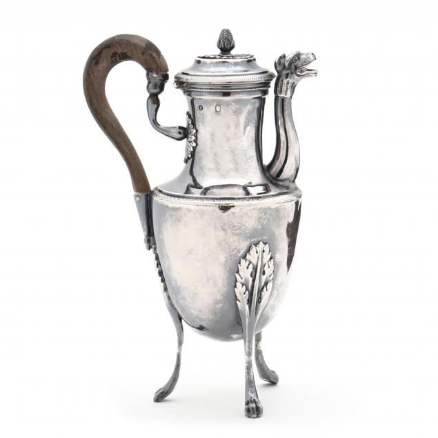 a-french-950-silver-figural-demitasse-coffee-pot