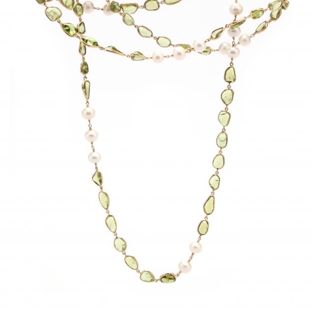 gold-peridot-and-pearl-necklace