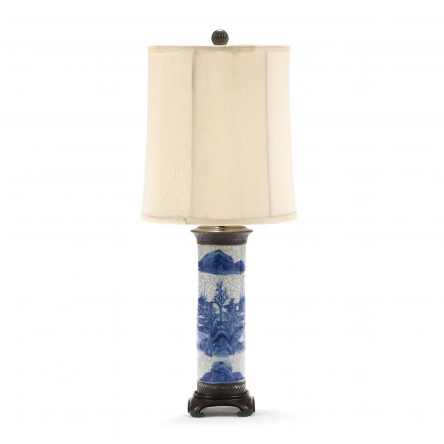 a-chinese-porcelain-blue-and-white-crackle-vase-lamp