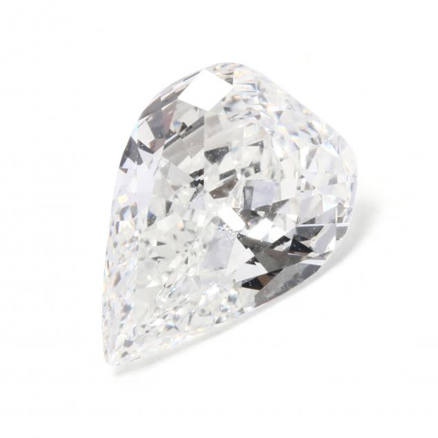 unmounted-loose-pear-brilliant-cut-diamond-with-platinum-and-diamond-mount