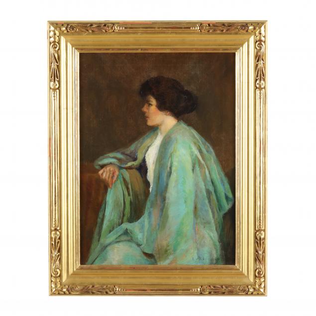 emma-v-greenlaw-american-1862-1947-young-woman-in-green