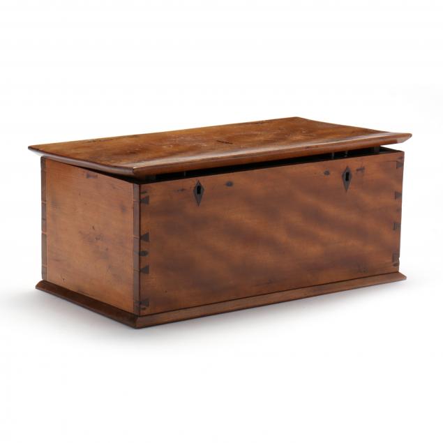 antique-walnut-dovetailed-ballot-box