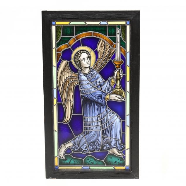 bobby-mcgee-nc-20th-21st-century-stained-art-glass-window-angel