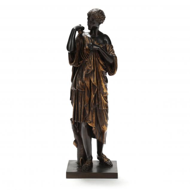 ferdinand-barbedienne-bronze-figure-of-diana-of-gabii