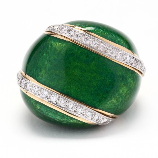 gold-green-enamel-and-diamond-ring-andrew-clunn