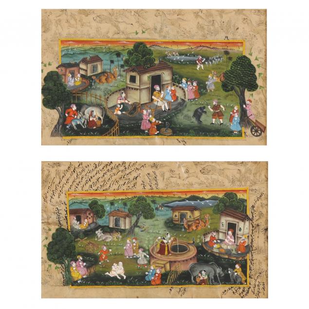 a-pair-of-indian-mughal-manuscript-paintings