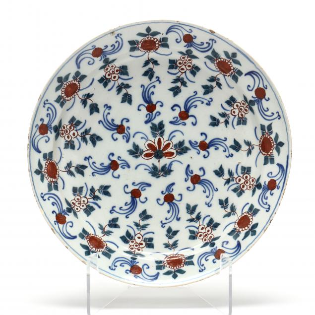 dutch-delft-polychrome-charger