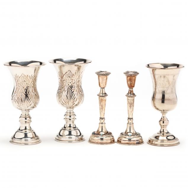 group-of-five-sterling-silver-judaica-items