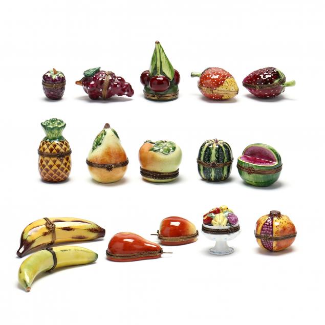 a-selection-of-limoges-pill-boxes-in-the-form-of-fruit