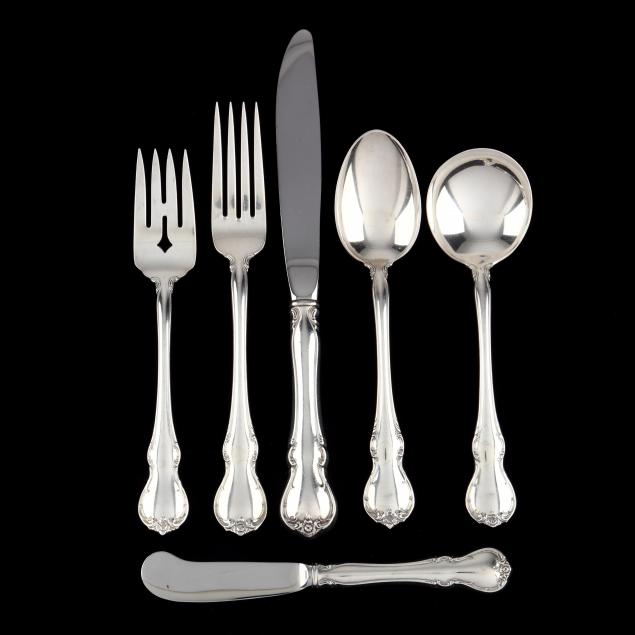 towle-i-french-provincial-i-sterling-silver-flatware-service-for-ten
