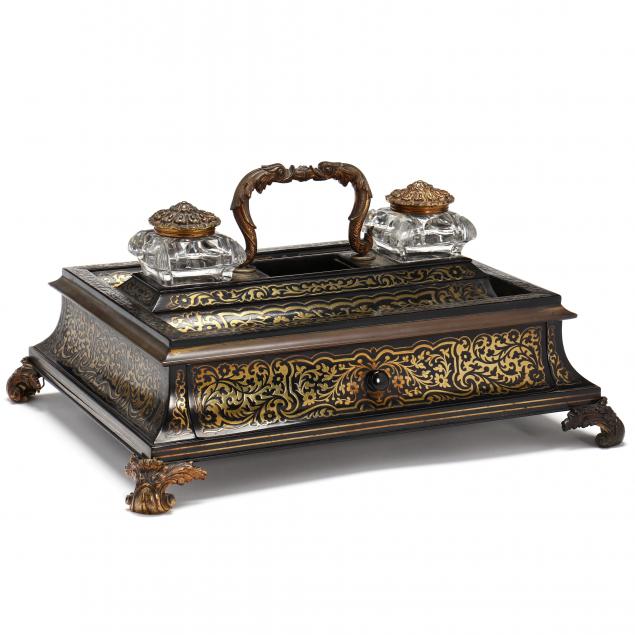 antique-english-boulle-inlaid-inkstand