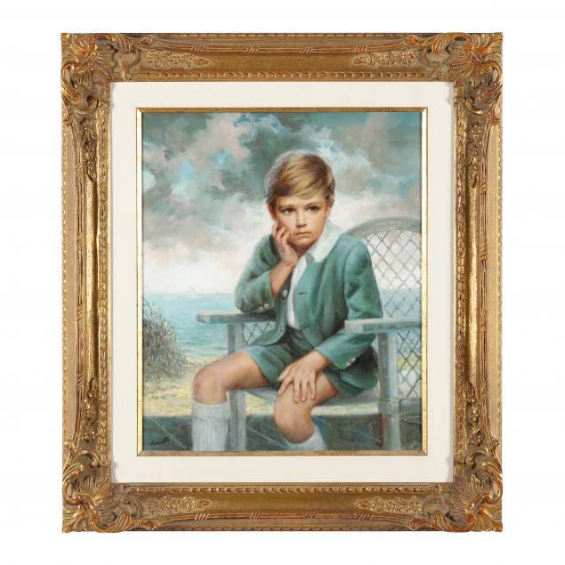 joseph-wallace-king-vinciata-nc-italy-1911-1996-portrait-of-a-boy