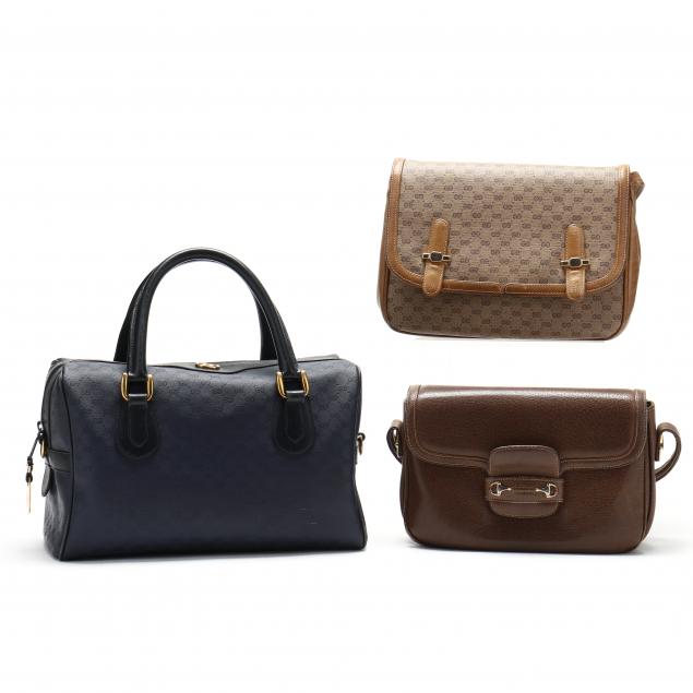 three-vintage-gucci-handbags