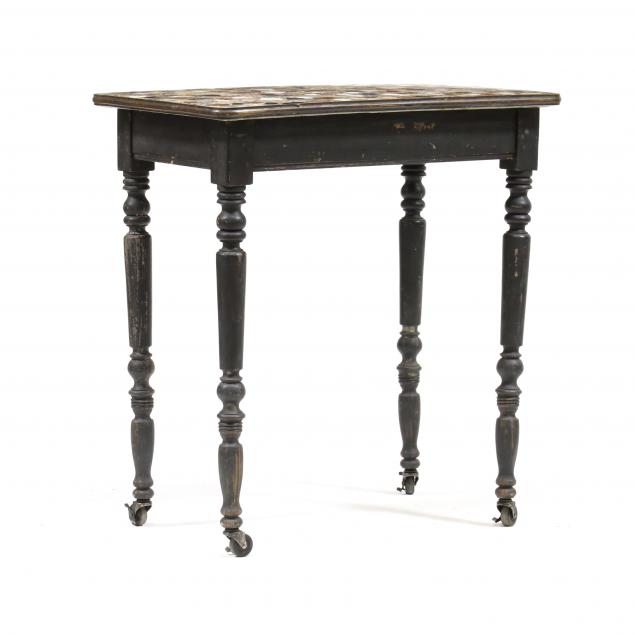 antique-continental-marble-top-tall-mixing-table