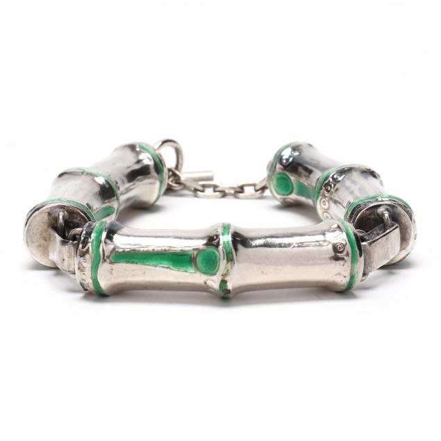 unusual-vintage-gucci-sterling-bracelet