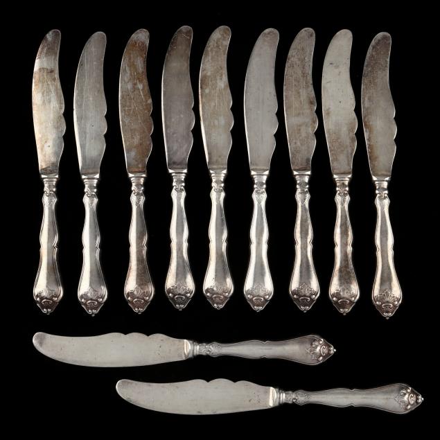 a-set-of-eleven-danish-silver-knives