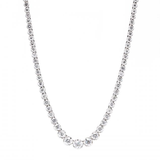 platinum-and-diamond-riviera-necklace