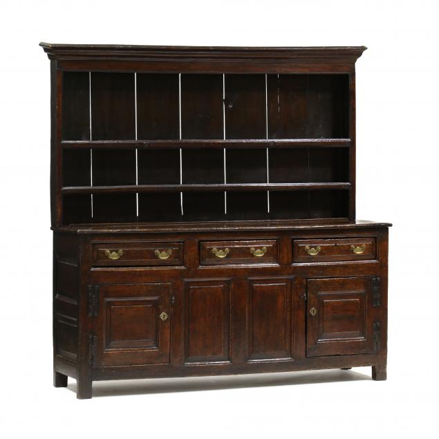 antique-welsh-walnut-dresser-and-rack