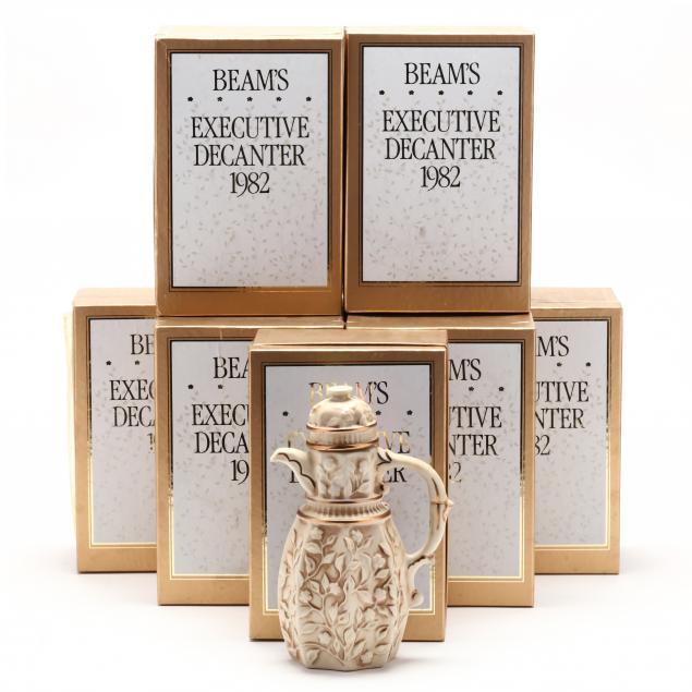 beam-bourbon-whiskey-in-1982-executive-decanters