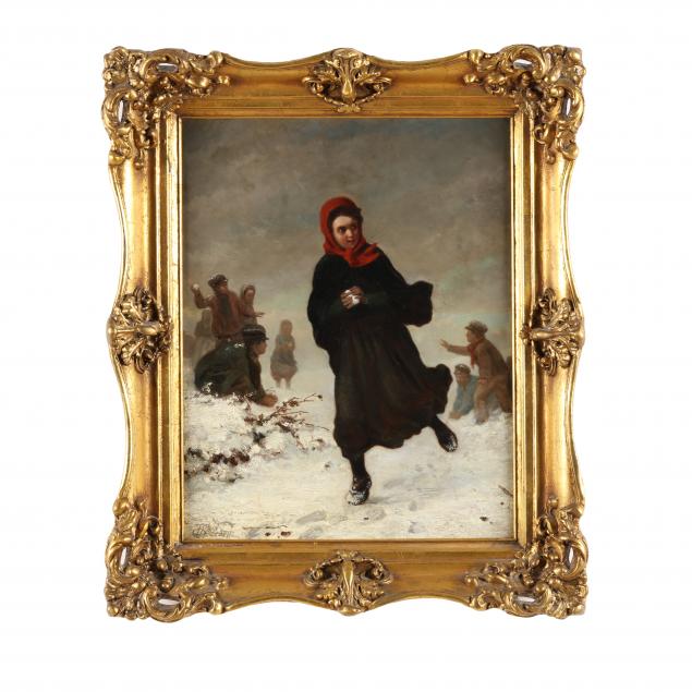 french-school-19th-century-snow-ball-fight