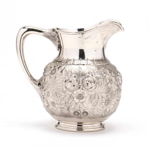 s-kirk-son-sterling-silver-repousse-water-pitcher