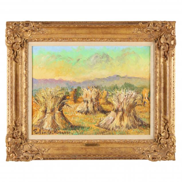 paul-emile-pissarro-french-1884-1972-i-gerbes-de-bles-soleil-couchant-i