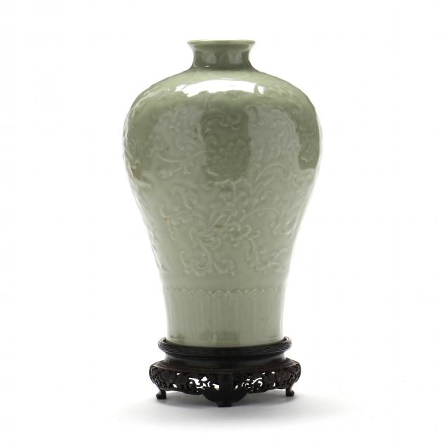 an-asian-celadon-porcelain-meiping-vase