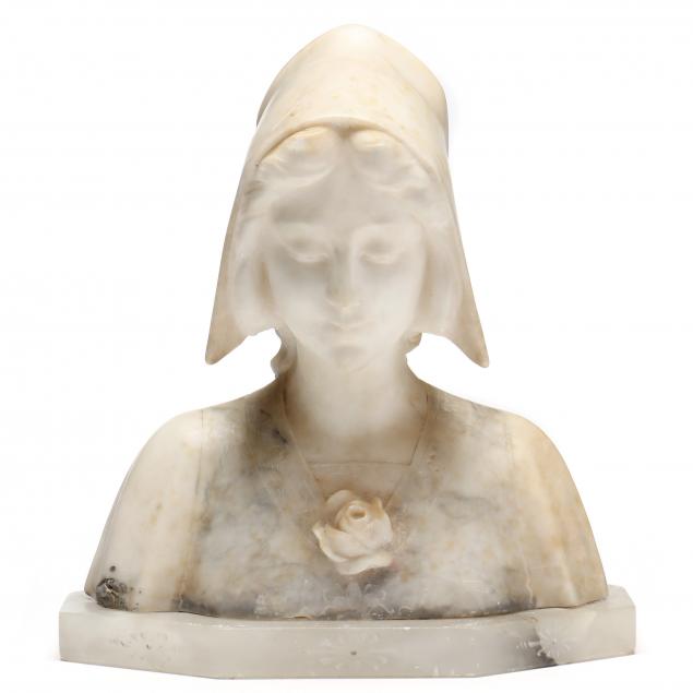 italian-stone-carved-bust-of-a-maiden-signed-fratelli-masi