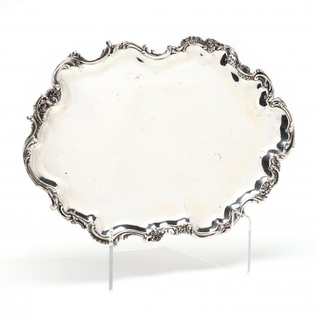 a-french-1st-standard-silver-oval-serving-tray
