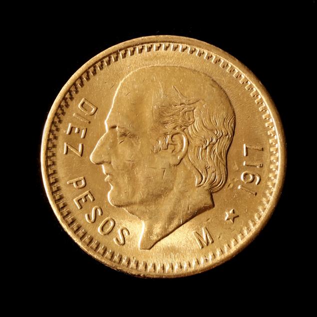 mexico-1917-gold-10-pesos