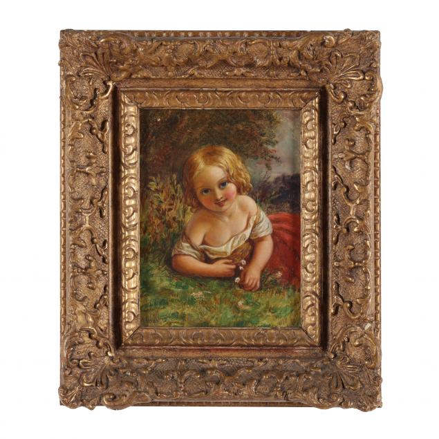 english-school-19th-century-portrait-of-a-young-girl-in-a-garden-signed-a-lucas