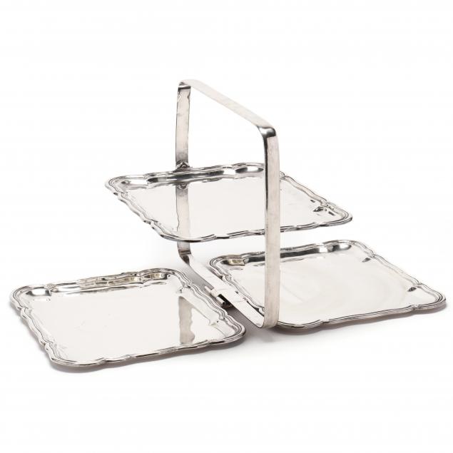 a-mexican-sterling-silver-folding-serving-stand