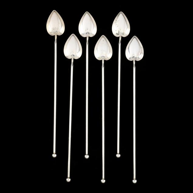 six-wallace-sterling-silver-heart-form-stirring-straws