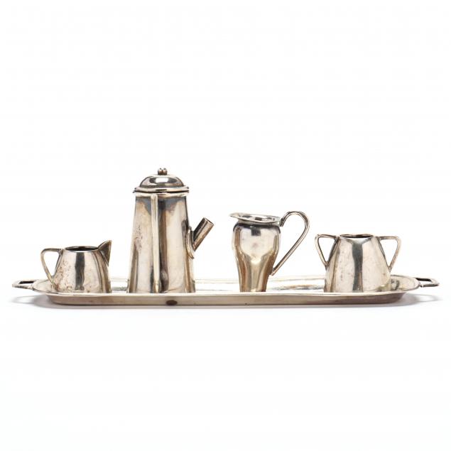 a-george-v-silver-miniature-five-piece-tea-set