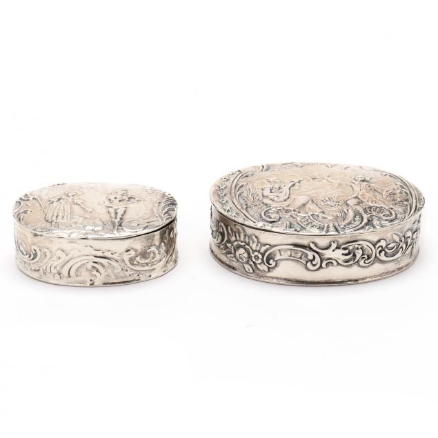 two-continental-silver-repousse-patch-boxes