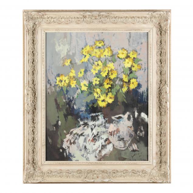 jan-van-den-hurk-dutch-1917-2002-still-life-with-yellow-flowers