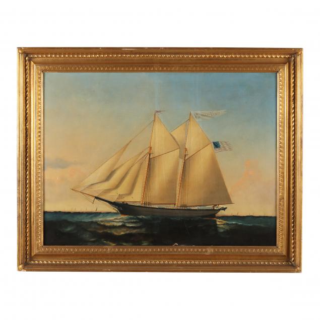 american-school-circa-1900-portrait-of-the-schooner-burdett-hart