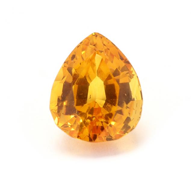 loose-pear-cut-orange-sapphire