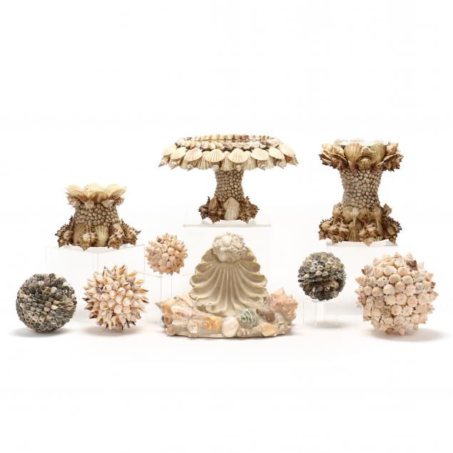 nine-pieces-of-seashell-art