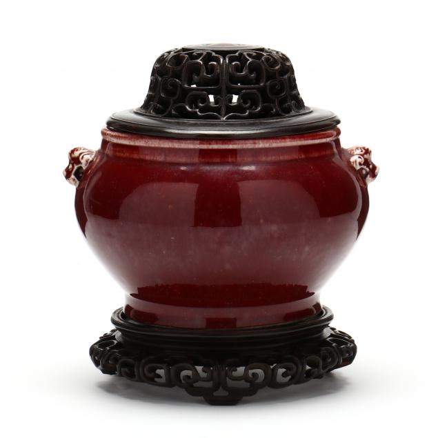 a-chinese-sang-de-boeuf-censer-with-carved-wooden-cover