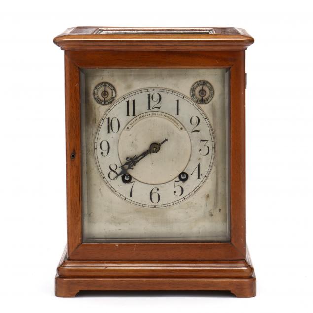 a-german-bracket-clock-retailed-through-bailey-banks-biddle