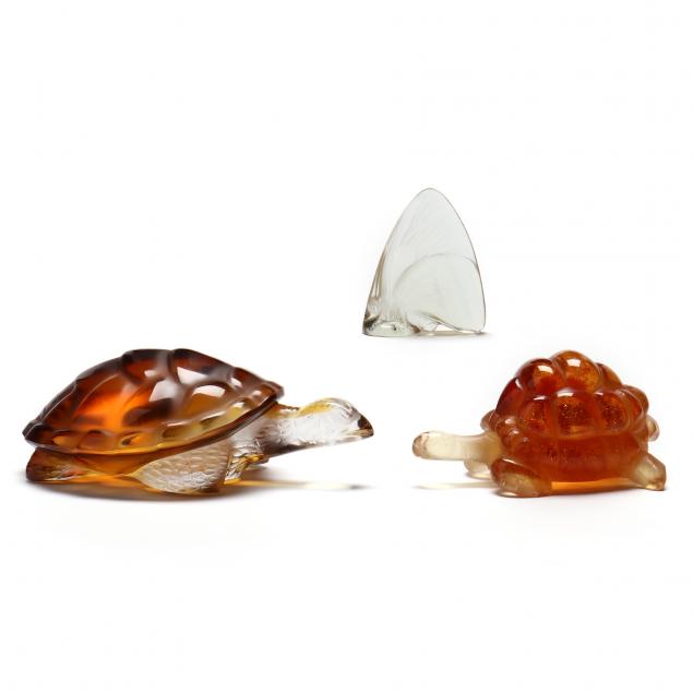 three-french-glass-animals