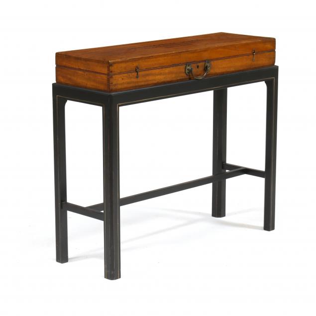 antique-english-mahogany-box-on-stand