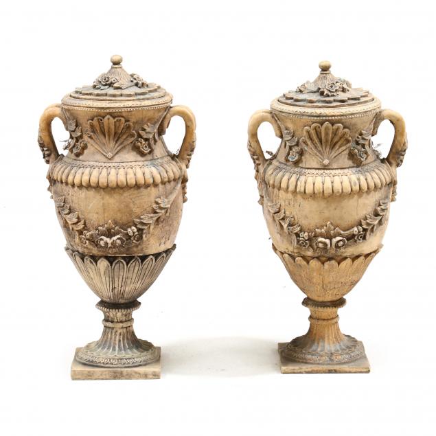 pair-of-classical-style-lidded-terracotta-urns