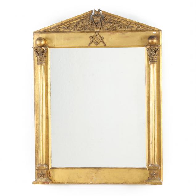 a-masonic-giltwood-mirror