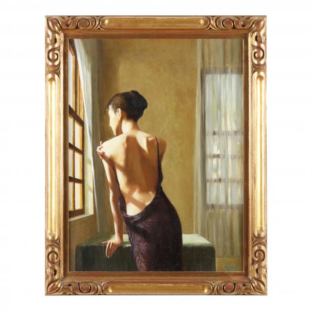 luding-meng-chinese-american-b-1962-by-the-window
