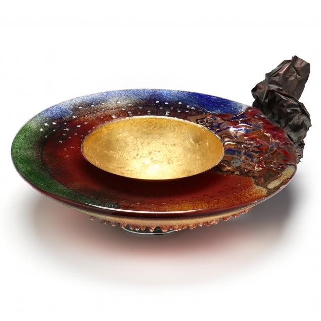 sylvie-belanger-canadian-b-1951-art-glass-bowl